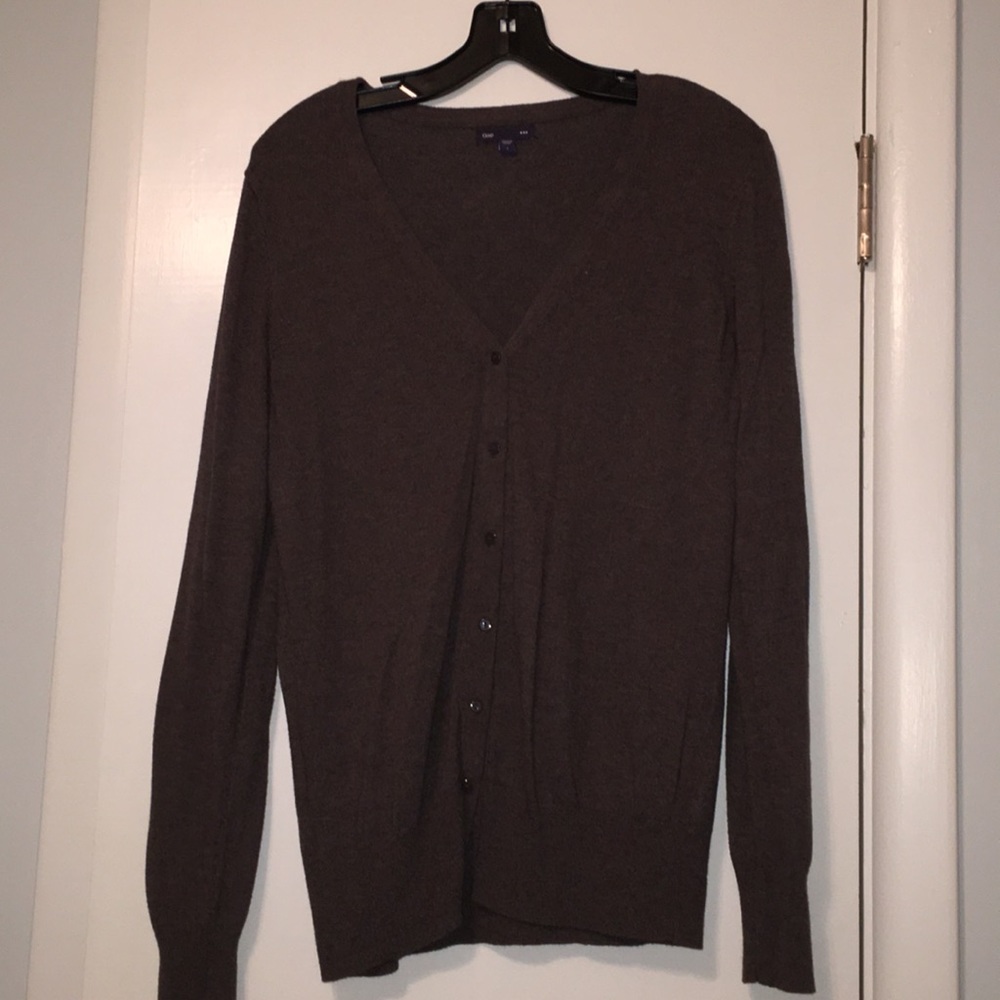 Large Brown Gap cardigan